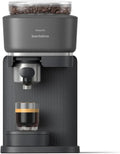 Philips Baristina Espressoautomat – Einfacher Genuss, Kompakte Maschine, 16-bar Pumpe, Automatische Mahlung, Schwarzgrau