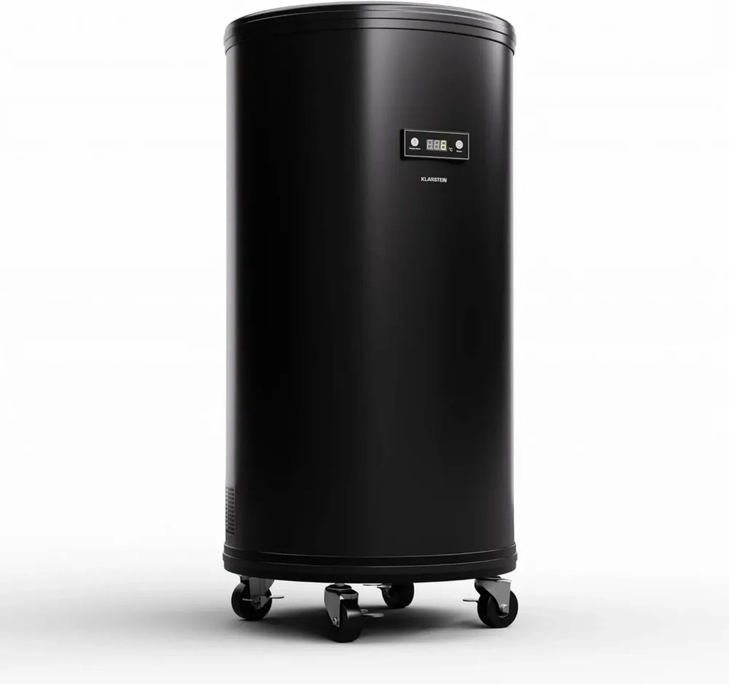 Klarstein Beersafe L Getränkekühler, LED-Anzeige, Edelstahl, 70L Kapazität, 360° Sicht, Temperaturbereich 0-16°C